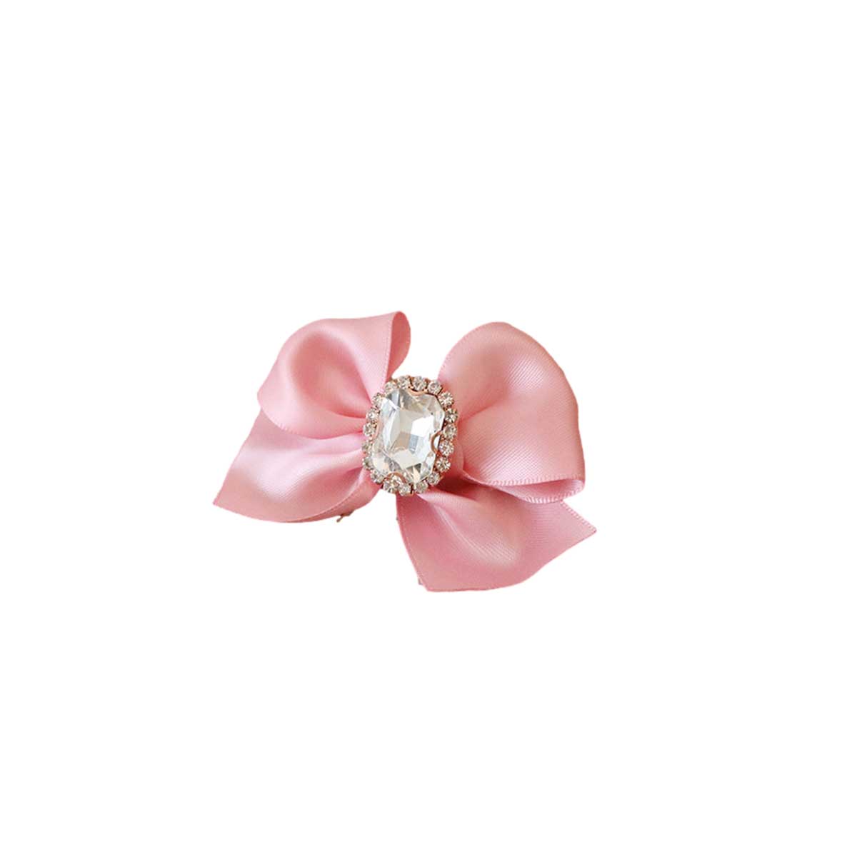 Olivia Dog Hair Clip in Pink Dog Bows Pawlicious Company