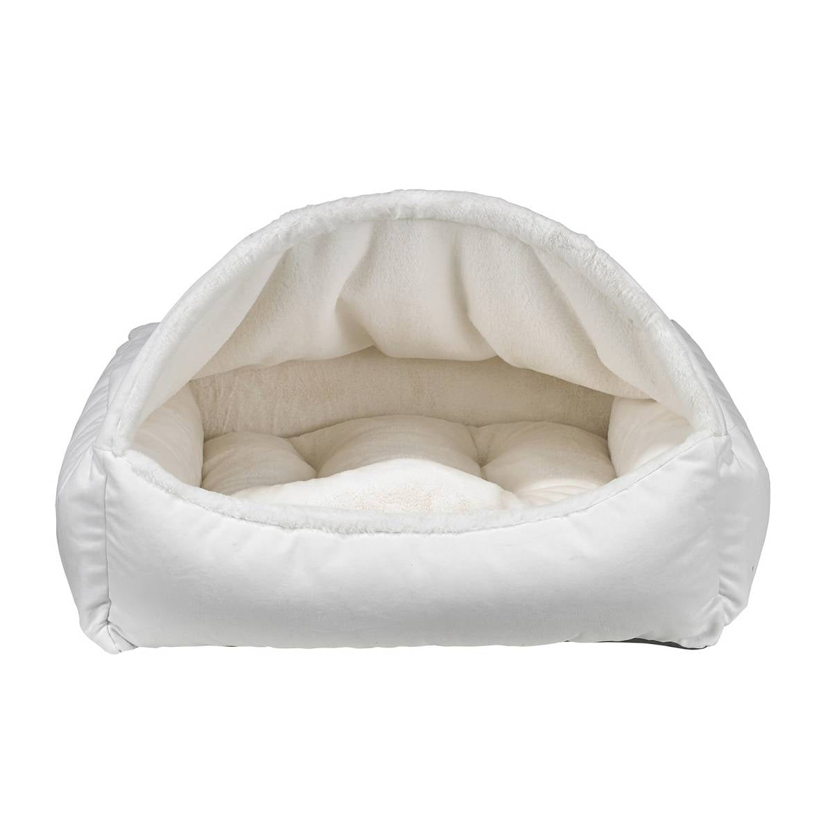 White Chewy Vuiton Bed, Dog Beds