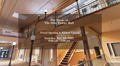 November 12, 2022 - Olde Towne Mall Grand Opening & Ribbon Cutting