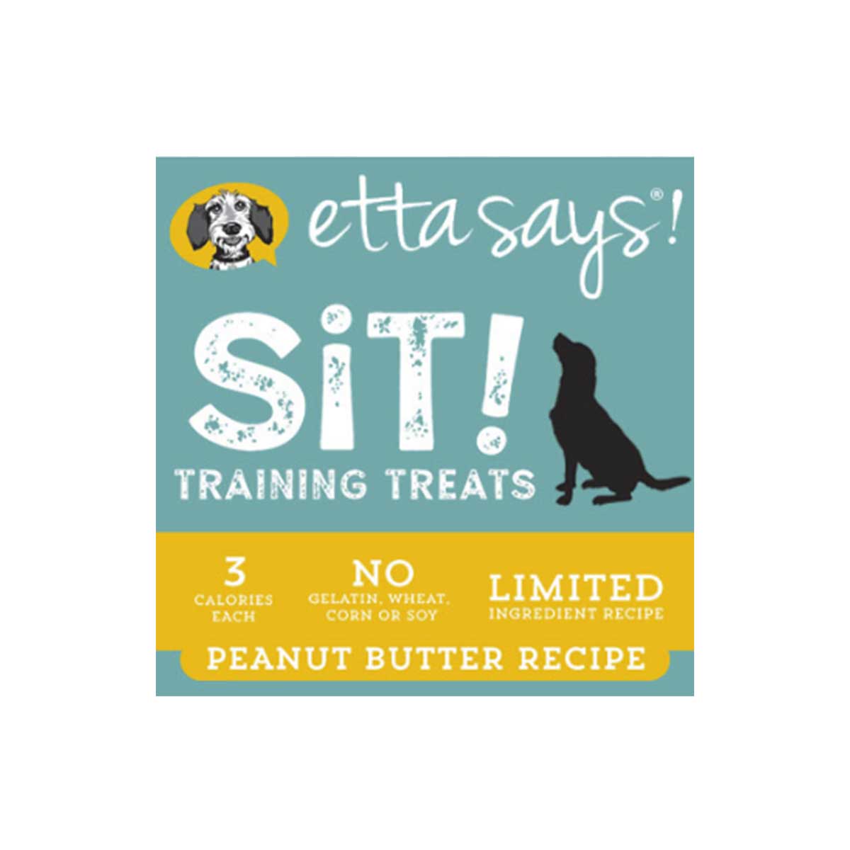 Etta Says! Sit! Training Treats Peanut Butter Recipe