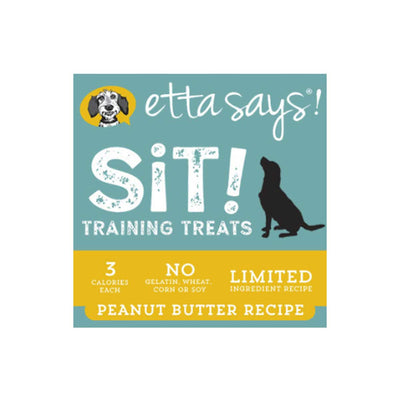 Etta Says! Sit! Training Treats Peanut Butter Recipe