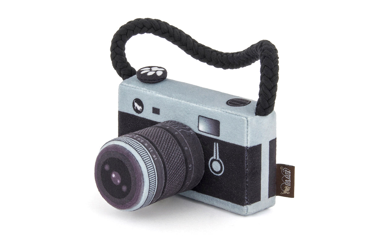 Globetrotter Lens Licker Camera Dog Toy | Pawlicious & Company