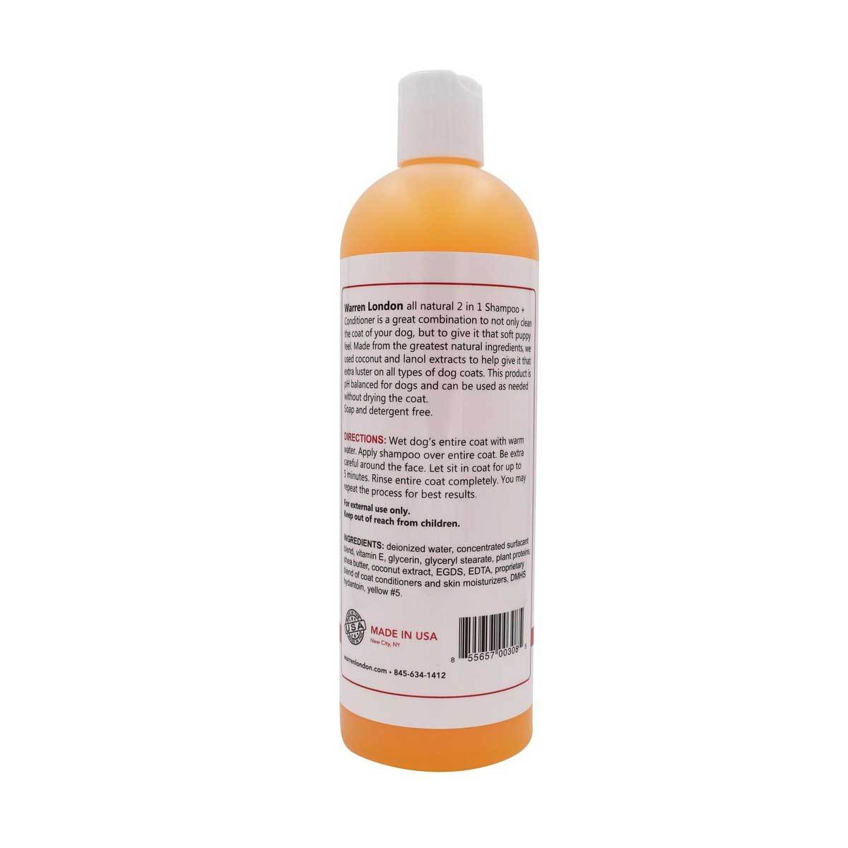 Warren London 2-in-1 Dog Shampoo & Conditioner | Pawlicious & Company
