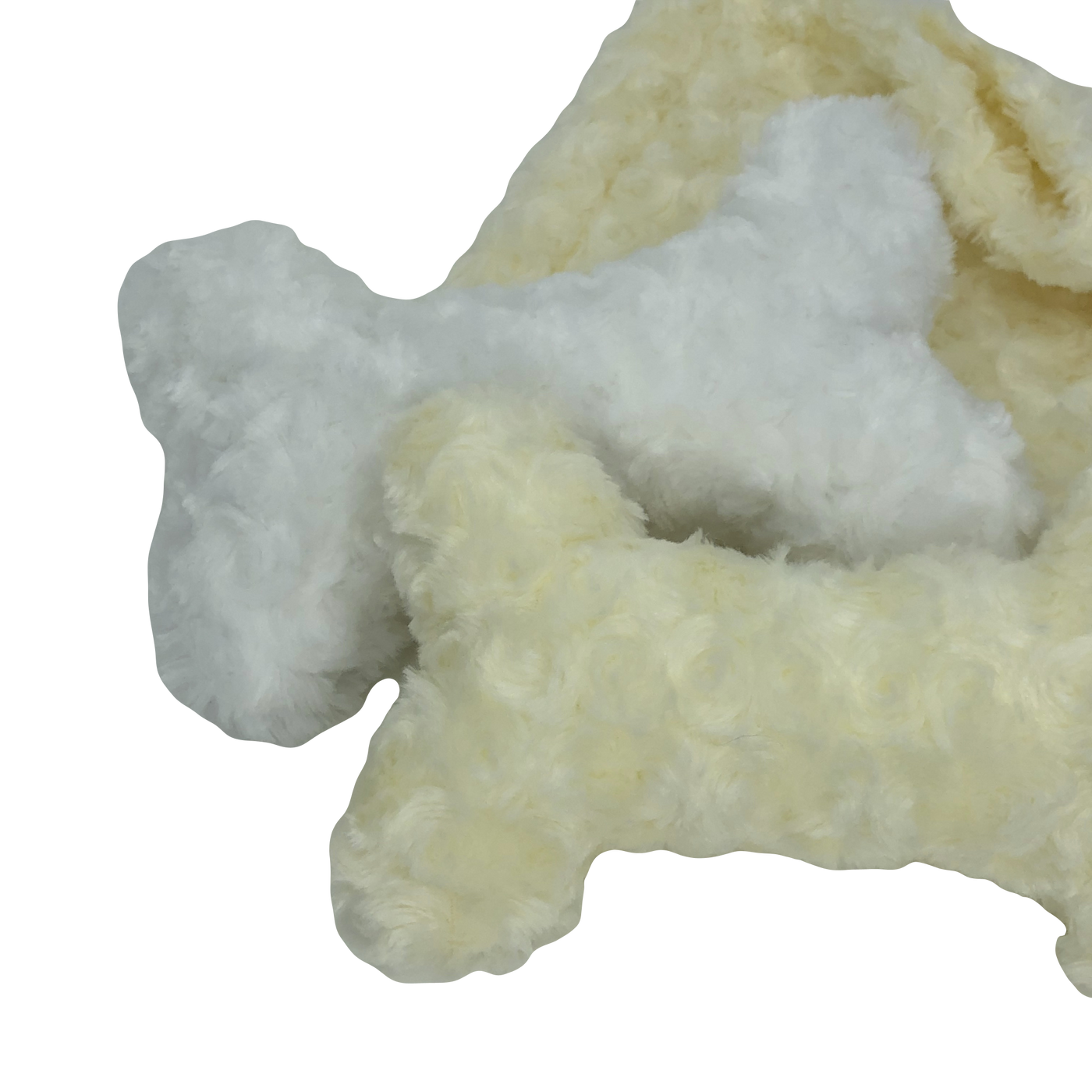 Rosette Bone Dog Pillow in Yellow | Pawlicious & Company