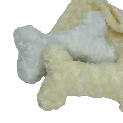 Rosette Bone Dog Pillow in Yellow | Pawlicious & Company