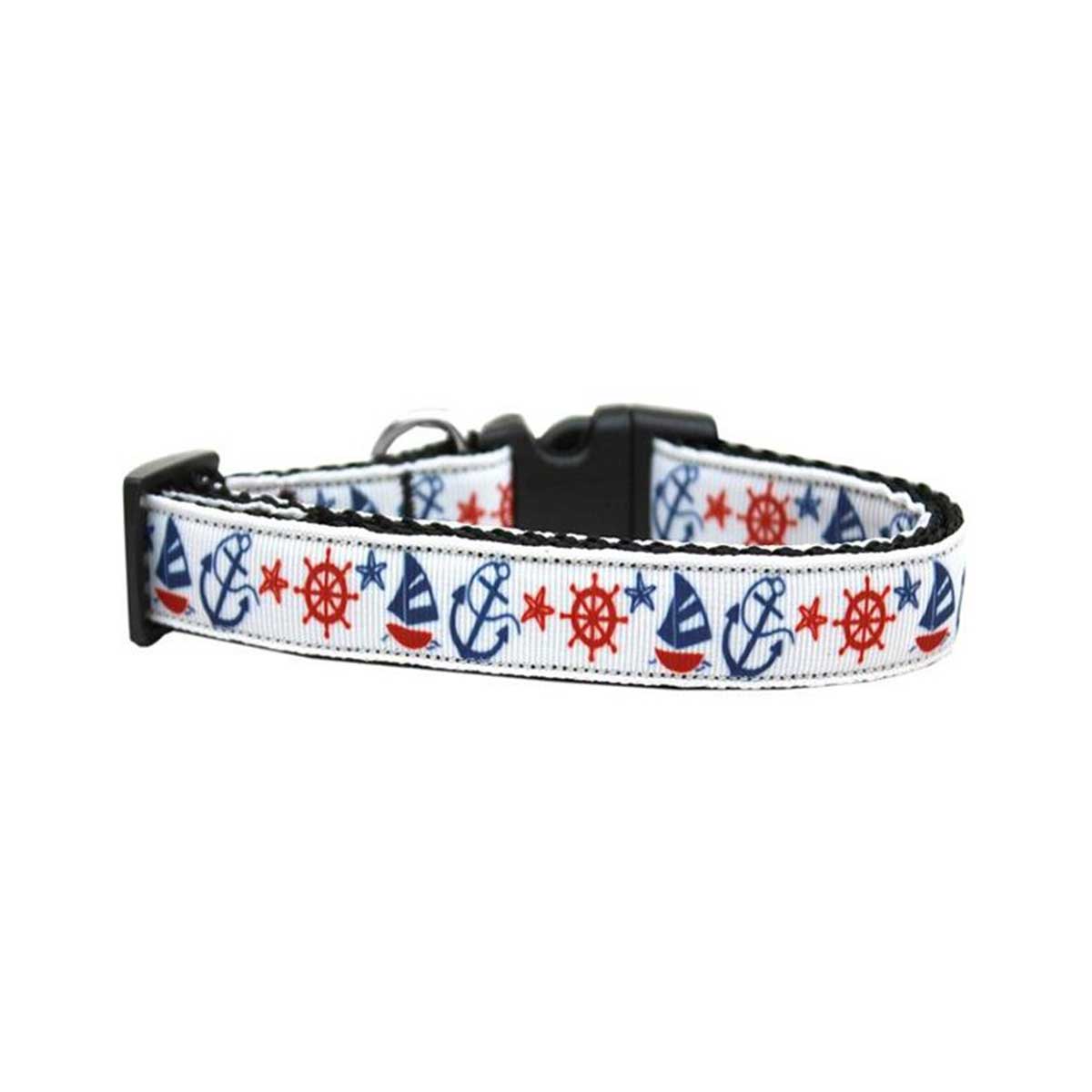 Anchors Away Nylon Dog Collar | Pawlicious & Company