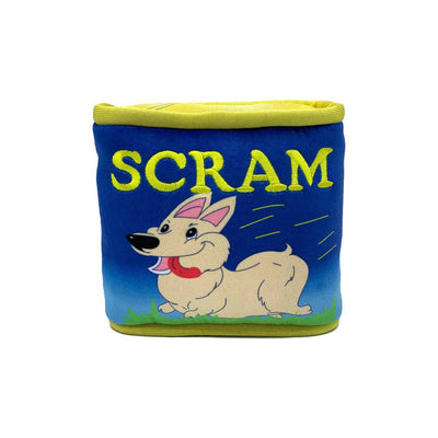 Can O'Scram Plush Dog Toy | Pawlicious & Company