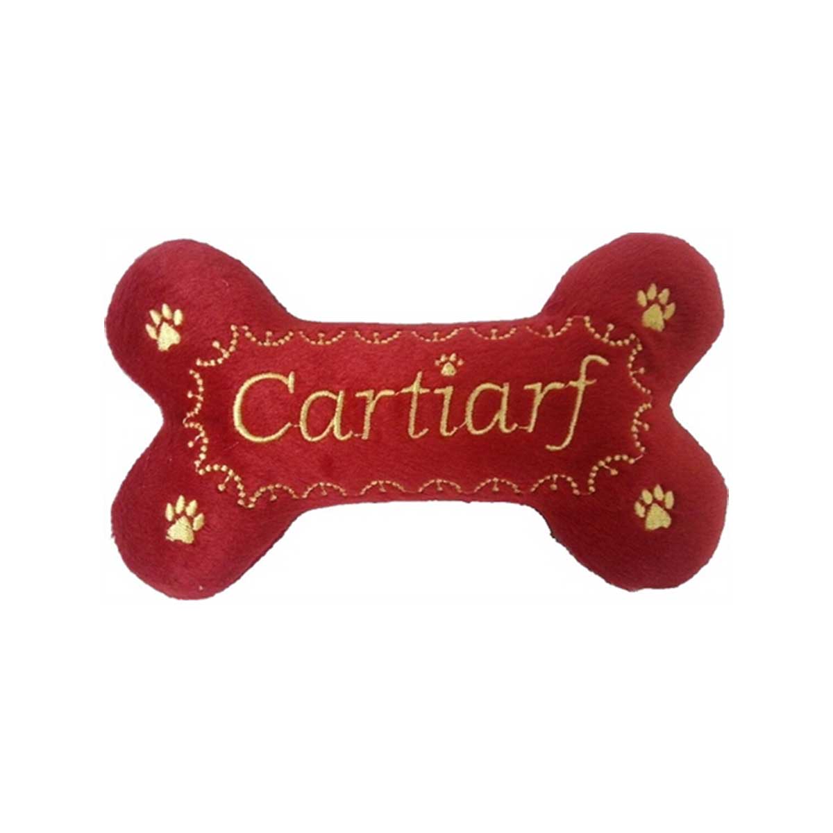 Cartiarf Dog Bone Plush Toy | Pawlicious & Company