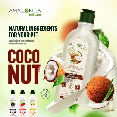 Amazonia Coconut Vegan & Natural Pet Shampoo | Pawlicious & Company