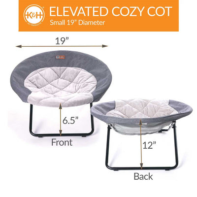 Cozy Cot in Gray | Pawlicious & Company