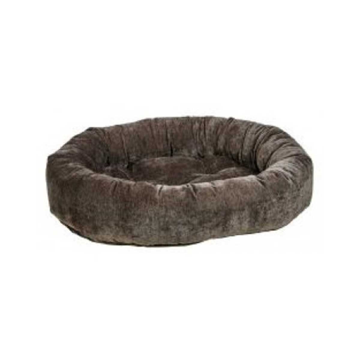 Donut Bed Carbon Microvelvet Pet Bed | Pawlicious & Company