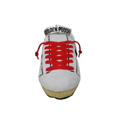 Golden Pooch Tennis Shoe Plush Toy | Pawlicious & Company