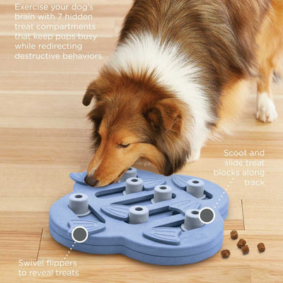 Dog Hide N' Slide Purple Puzzle Game - Intermediate | Pawlicious & Company
