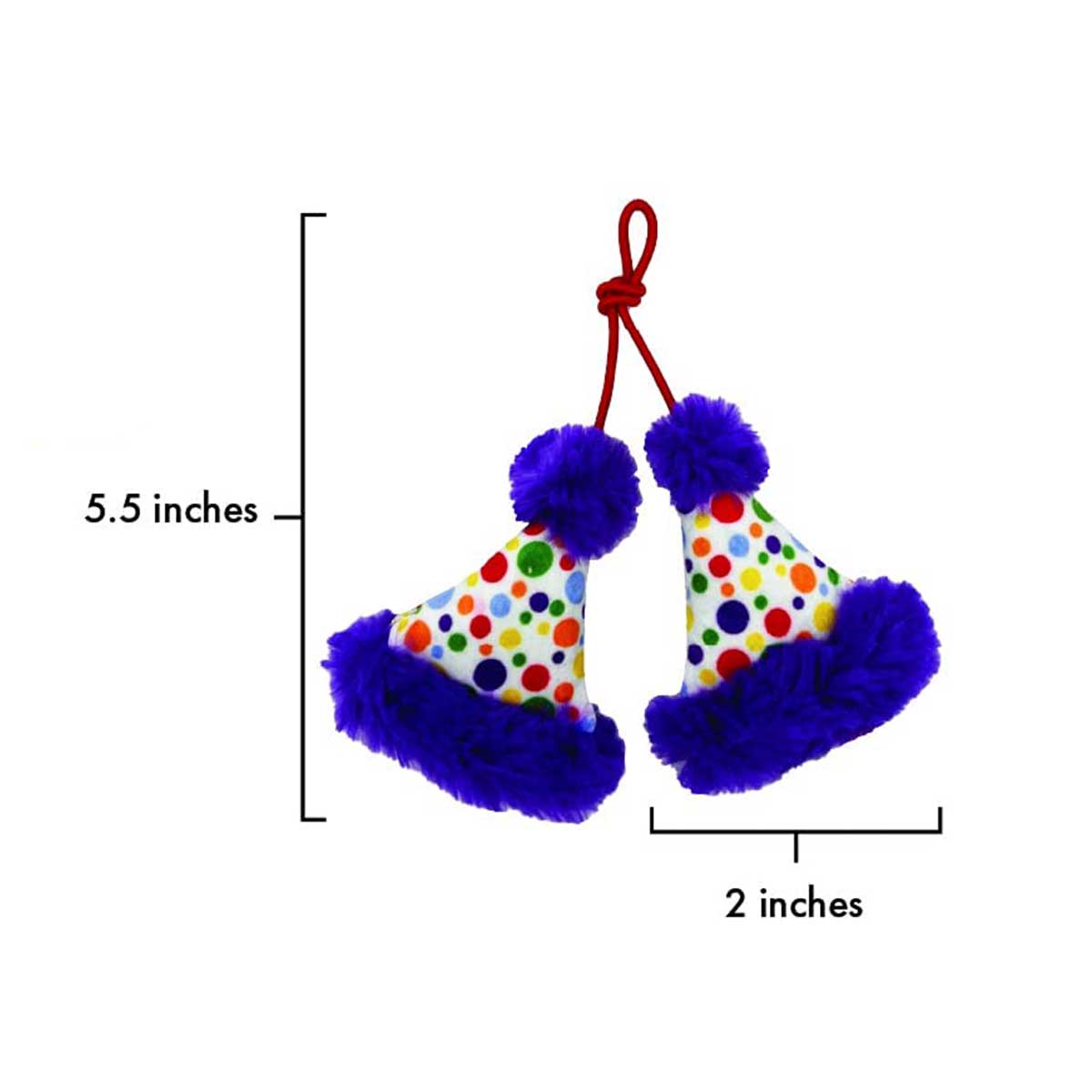 Kittybelles Party Hats Catnip Toy | Pawlicious & Company