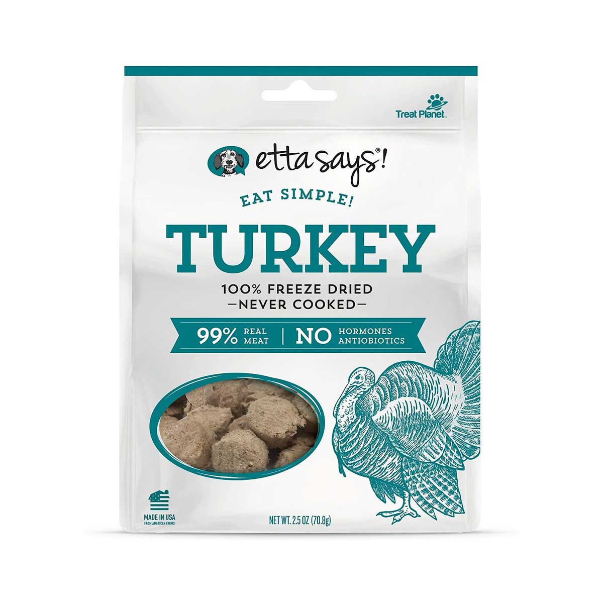 Etta Says Eat Simple - 100% Turkey Treats