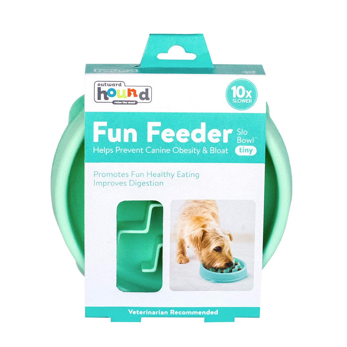 Mint Mini Wave Fun Feeder Slo Bowl | Pawlicious & Company