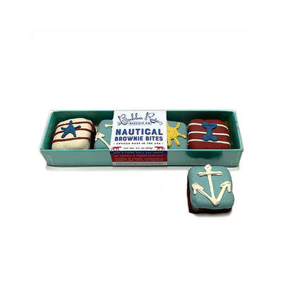 Nautical Brownie Bites in Gift Box | Pawlicious & Company