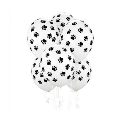Paw Birthday Balloons 10 Piece Set | Pawlicious & Company