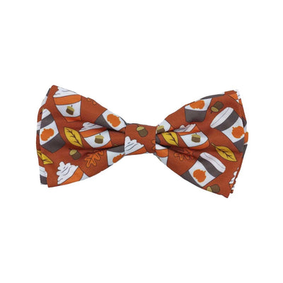 Pupkin Latte Dog Collar Bow Tie | Pawlicious & Company