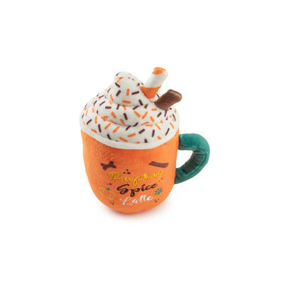 Pupkin Spice Latte Mug Plush Dog Toy | Pawlicious & Company