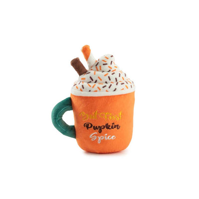 Pupkin Spice Latte Mug Plush Dog Toy | Pawlicious & Company