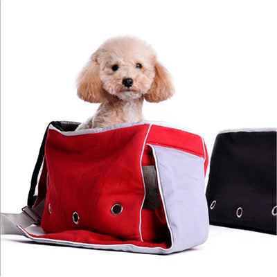 Boxy Messenger Bag in Red | Pawlicious & Company