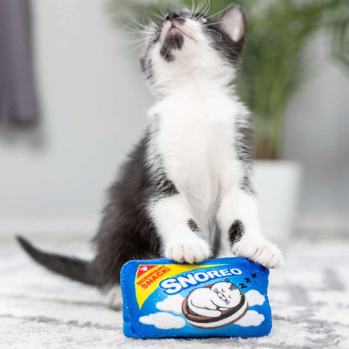 Snoreo Cookies Plush Catnip Toy