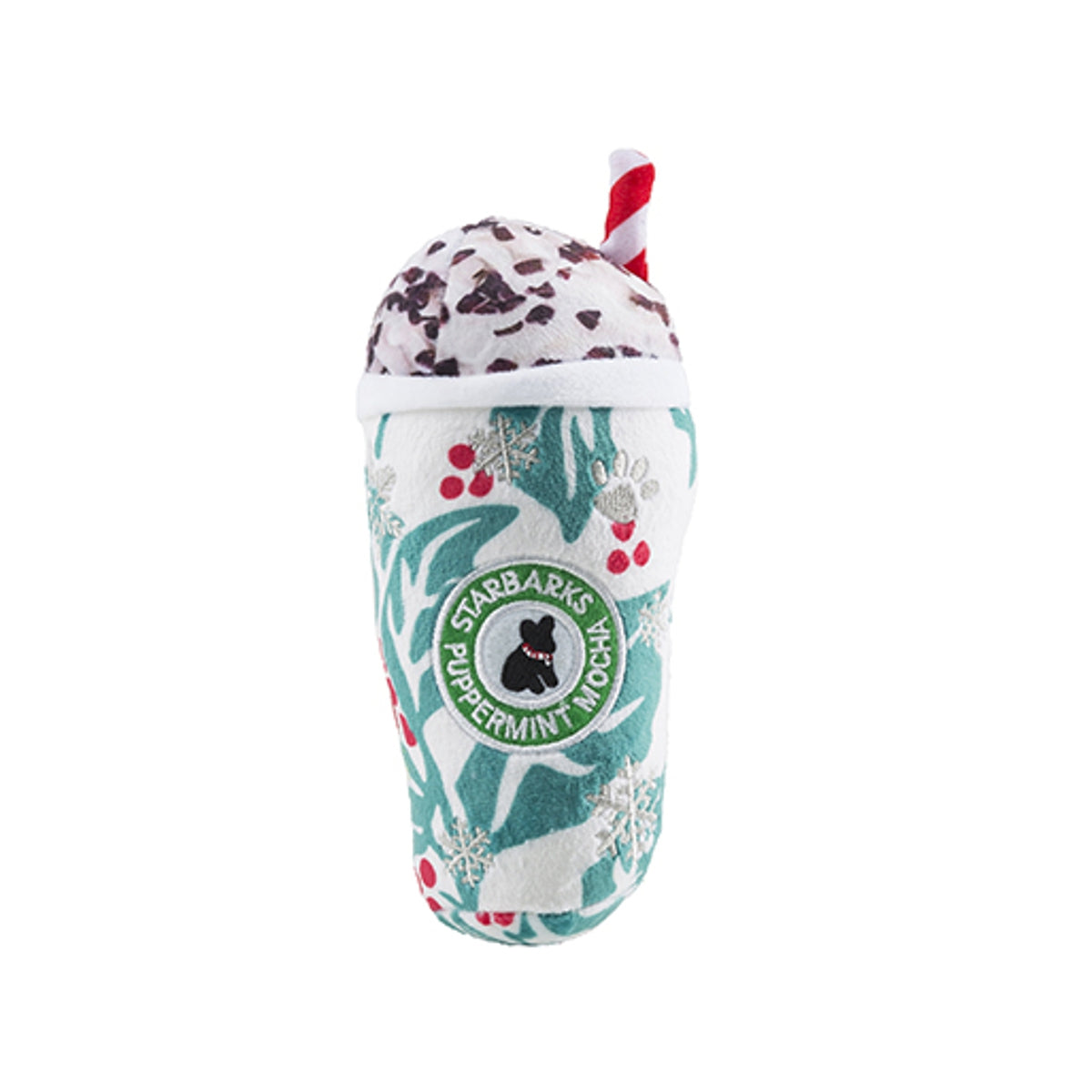 Starbarks Puppermint Mocha Holly Print Cup | Pawlicious & Company