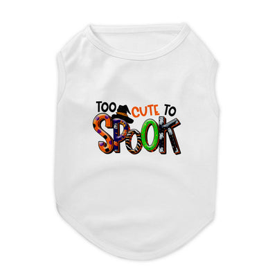 Too Cute To Spook Pet Tee Shirt | Pawlicious & Company