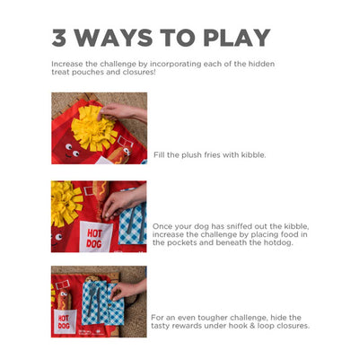 Food Fun Activity Matz Dog Puzzle | Pawlicious & Company