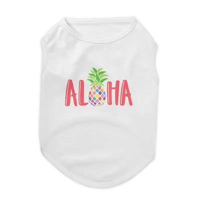 Aloha Pet Tee Shirt | Pawlicious & Company