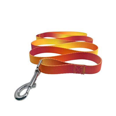 American River Ombre Leash - Raspbery Pink & Orange | Pawlicious & Company