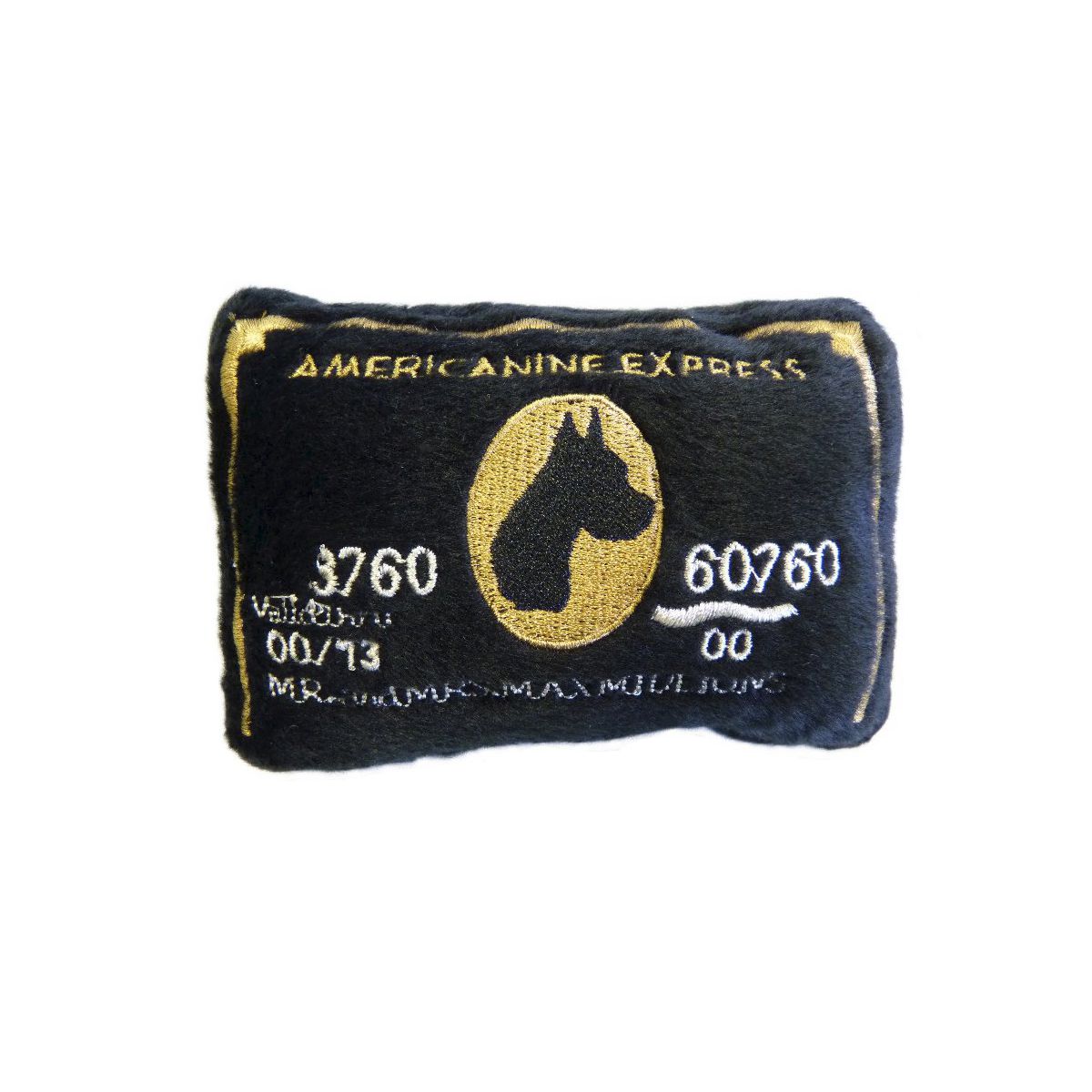 Americanine Express Bark Card Plush Toy | Pawlicious & Company