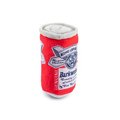 Barkweiser Beer Can Plush Dog Toy | Pawlicious & Company