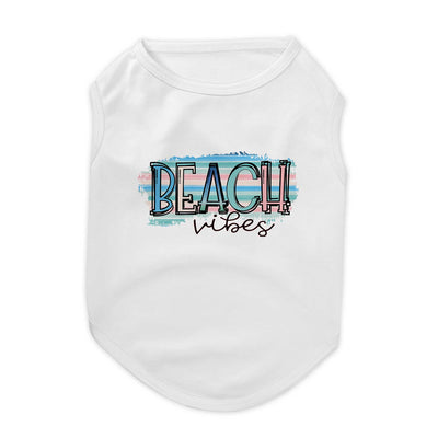 Beach Vibes Boys Tones Pet Tee Shirt | Pawlicious & Company