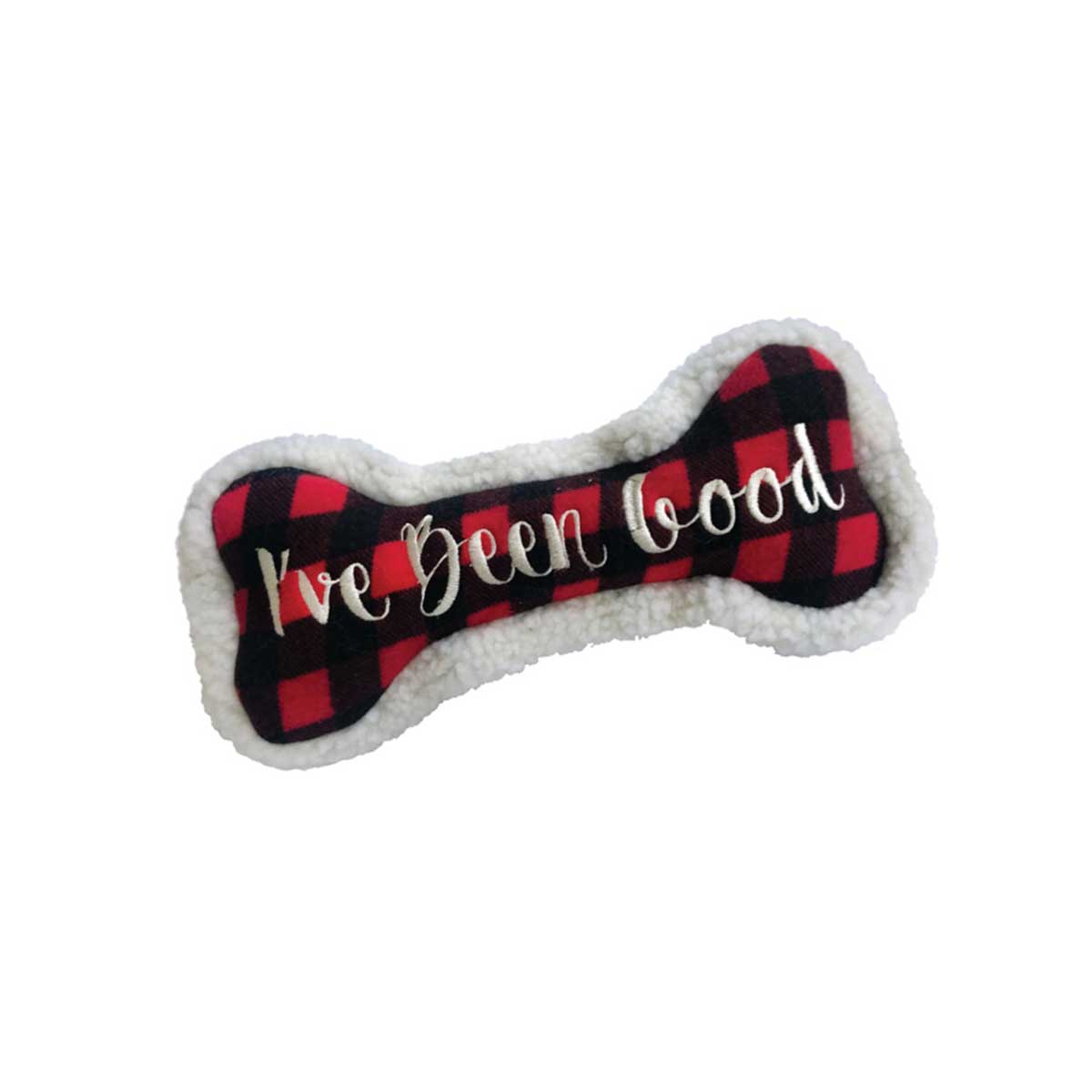 I've Been Good Bone Plush Dog Toy | Pawlicious & Company
