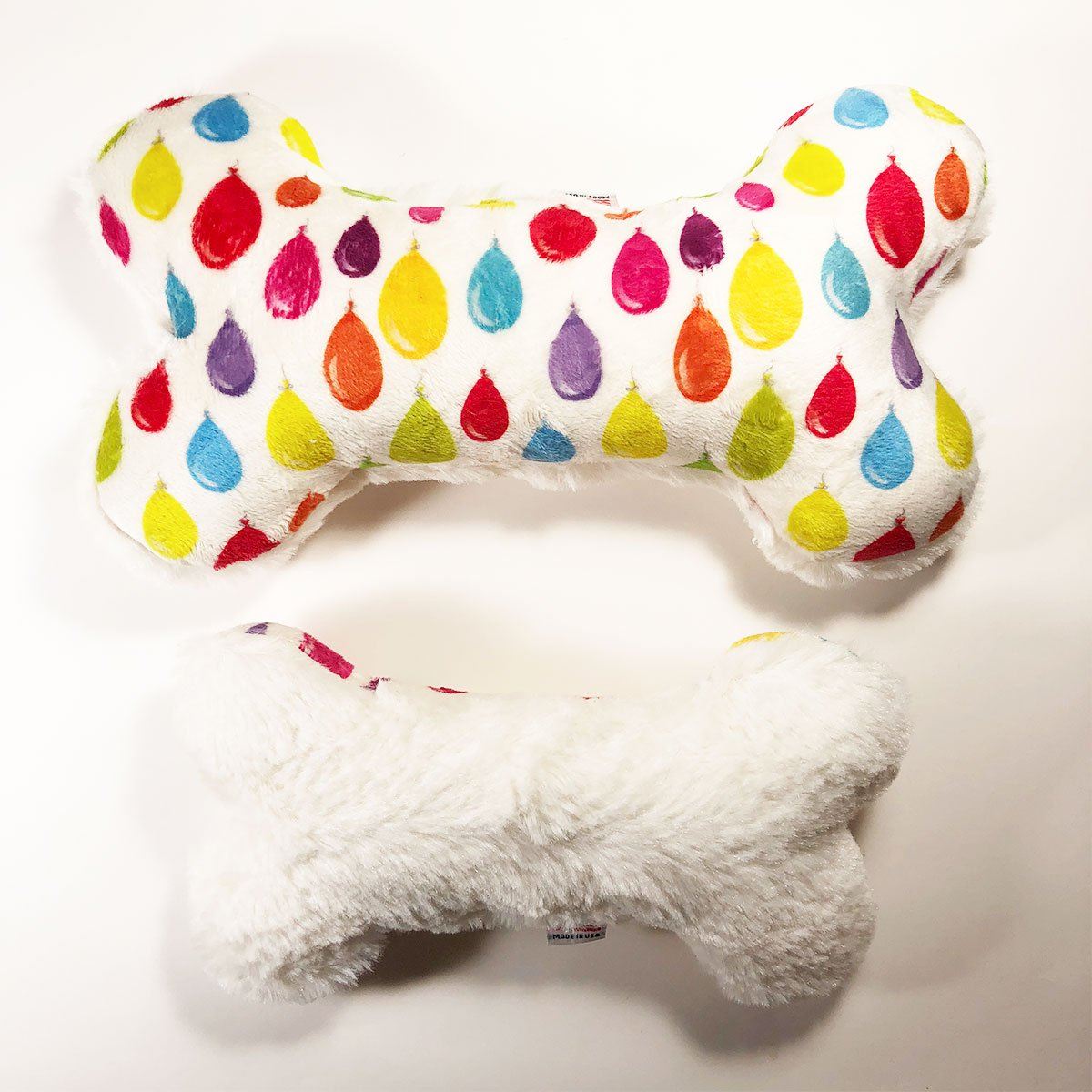 Birthday Balloons Bone Shaped Dog Toy | Pawlicious & Company