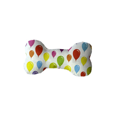 Birthday Balloons Bone Shaped Dog Toy | Pawlicious & Company