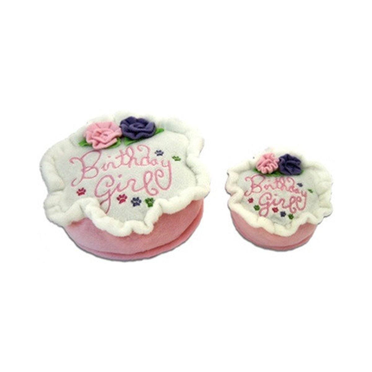 Birthday Cake Dog Toy - Girl | Pawlicious & Company