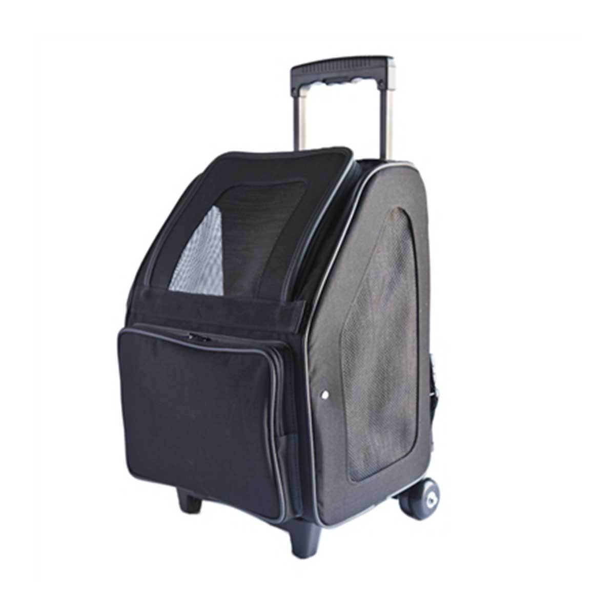 Black Rio Dog Carrier on Wheels | Pawlicious & Company