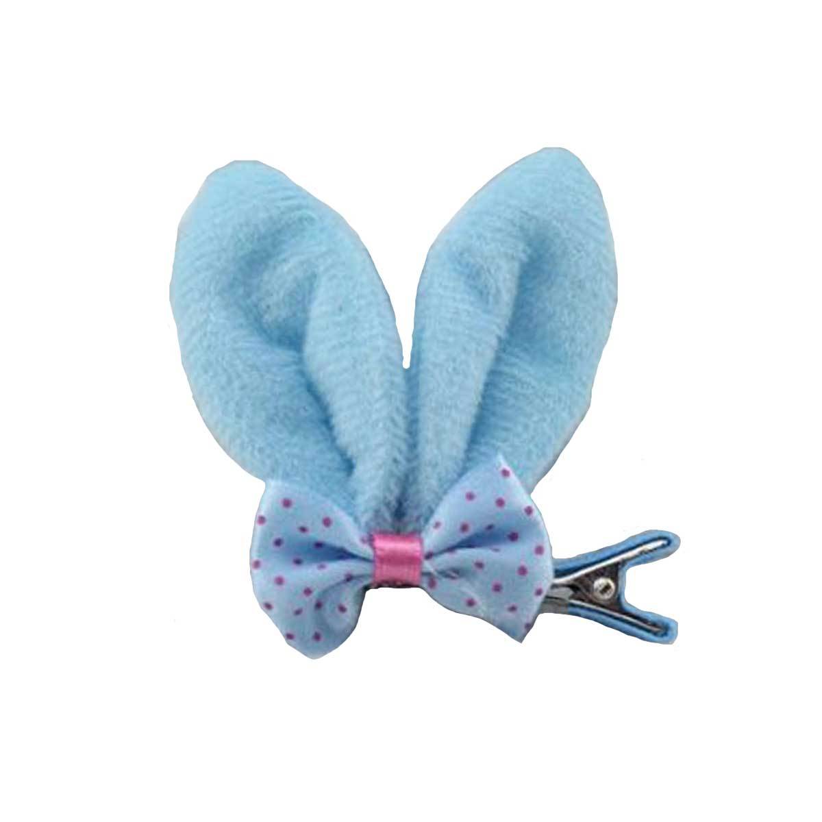 Bunny Ear Clip-On in Blue | Pawlicious & Company