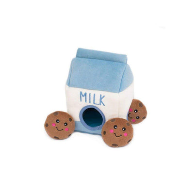 Burrow Milk & Cookies Dog Toy Puzzle | Pawlicious & Company