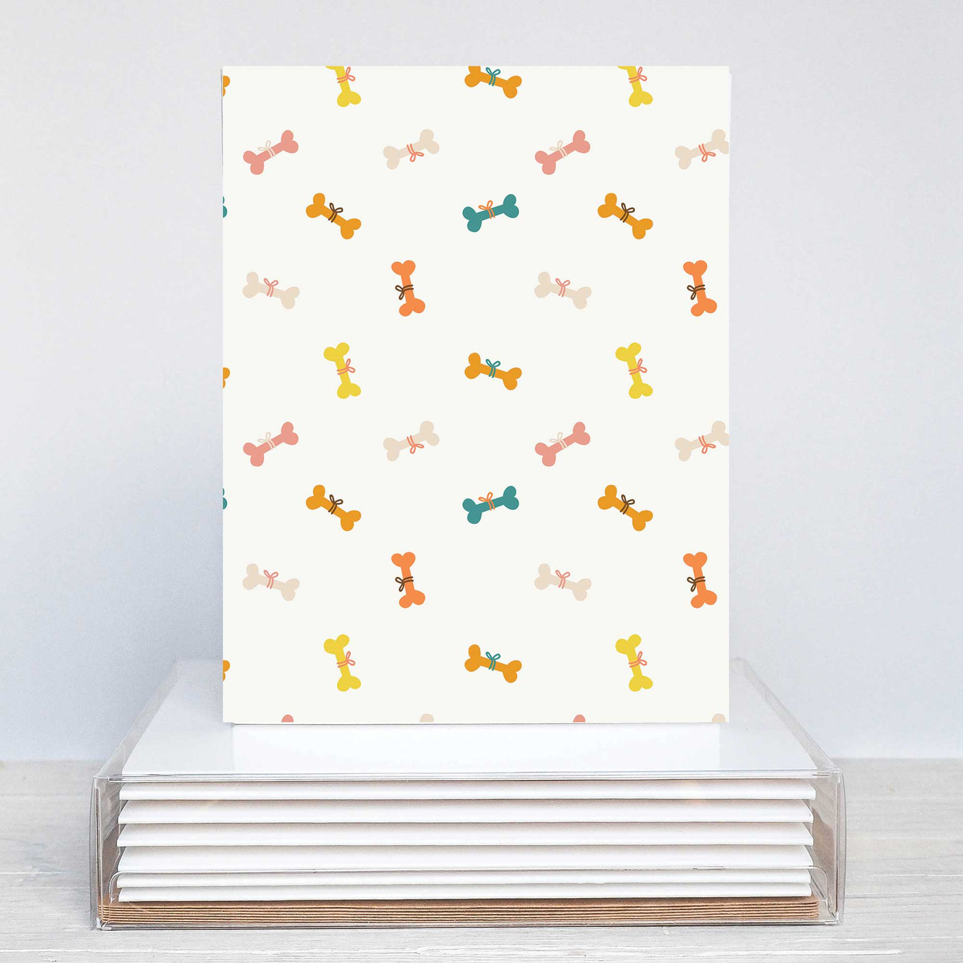 Blank Note Card Set - Pretty Bones | Pawlicious & Company