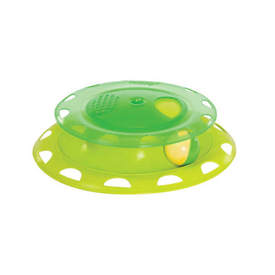 Catnip Chase Track Cat Toy in Green | Pawlicious & Company
