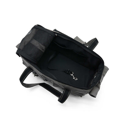 Buckle Tote Dog Carrier in Charcoal | Pawlicious & Company