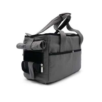 Buckle Tote Dog Carrier in Charcoal | Pawlicious & Company