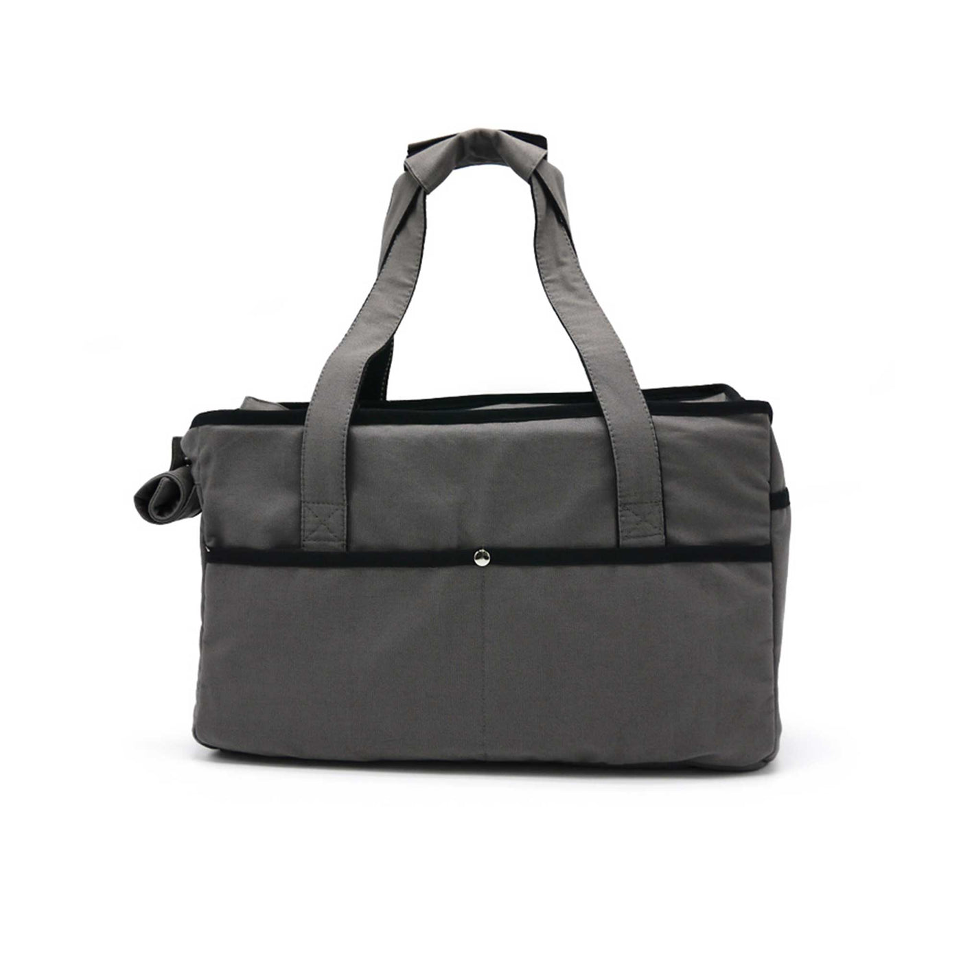 Buckle Tote Dog Carrier in Charcoal | Pawlicious & Company