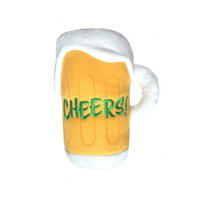 Cheers Mug Plush Dog Toy