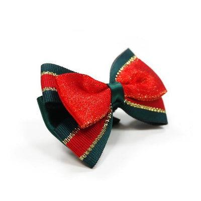Christmas Party Dog Collar Bow | Pawlicious & Company