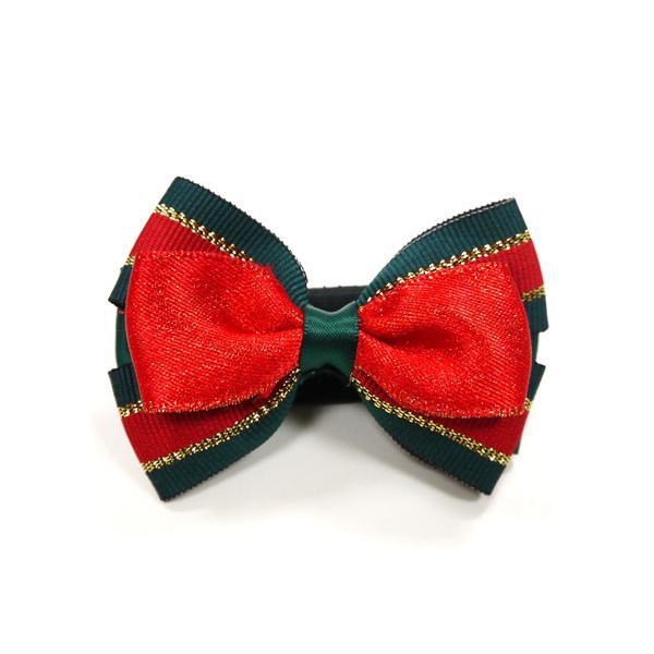 Christmas Party Dog Collar Bow | Pawlicious & Company